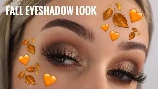 Fall Eyeshadow Tutorial