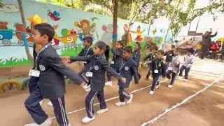 #Annual sport day#￼ The game should be played with true sportsmanship.#glowingsunkidsschool👍🏻