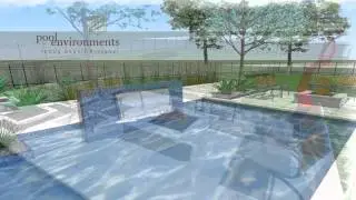 A Modern Pool Design for a Houston Residence by Pool Environments Designer Randy Angell