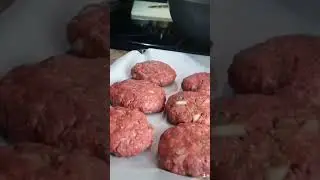 How to Make Bison Burgers🍔 #burgers #shorts
