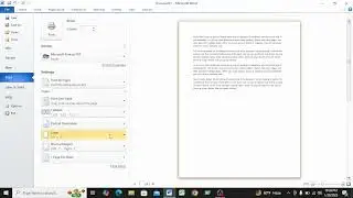 How to save a document or file in PDF _ Thakur Digital World