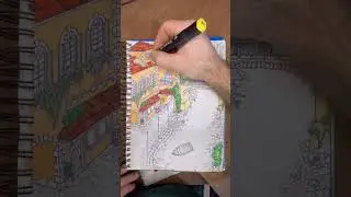 Studio ghibli style drawing