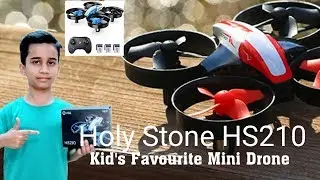Holy Stone HS210 Drone UNBOXING and Indoor Flight It's Great || keyaan Toy #01