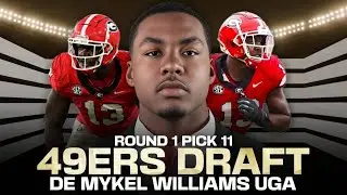 INSTANT REACTION: 49ers draft Mykel Williams in first round