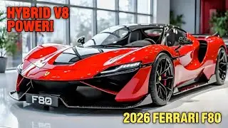 2026 Ferrari F80 Hypercar &ndash; Hybrid V8, Insane Speed & Full Specs!