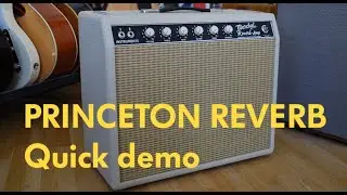 Princeton Reverb AA1164 clone build - Demo