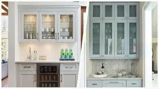 75 White Medium Tone Wood Floor Home Bar Design Ideas You'll Love 🔴