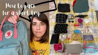 HOW TO PACK LIGHT FOR A SHORT TRIP