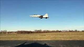T-38 Scratch built EDF 120mm 1:6 scale jet flight #3