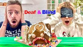BLIND & DEAF Gingerbread Challenge!!!