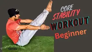 Core Stability Workout for Beginners | Strong Abs & Core at Home (No Equipment) #motivation #viral 