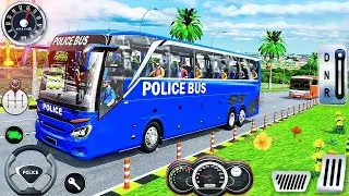 Police Bus Rescue Driving Simulator #2 - US Prisoner Bus Transporter Driver 3D - Android GamePlay