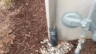 Rain Gutter Down Pipe Drain Blockage Fix