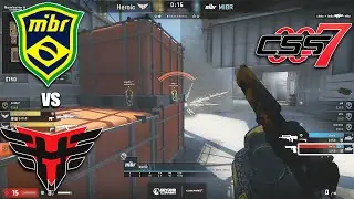 ESTREIA DA NOVA LINE-UP MIBR! HEROIC vs MIBR - CS_Summit7 | CSGO HIGHLIGHTS