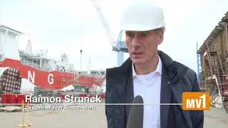 Neptun-Werft baut Segmente für LNG-Kreuzfahrtschiffe