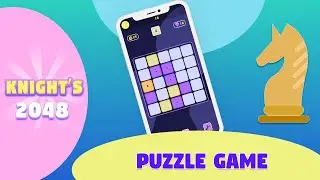 Knight's 2048 - puzzle game with combination of chess and 2048