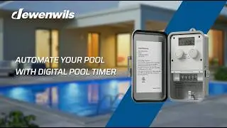 How to Use DEWENWILS 3HP 40A 240VAC Pool Pump Timer? HODT01F