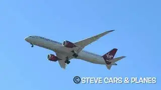 Virgin Atlantic Boeing 787-9 G-VZIG &ldquo;Dream Jeannie&rdquo; on final approach into London Heathrow from YYZ