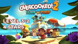 Overcooked 2 Surf 'N' Turf 3-2 4 Stars