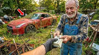 This Old Man Sold Me His Abandoned Nissan GTR for $1,000 — I Restored It