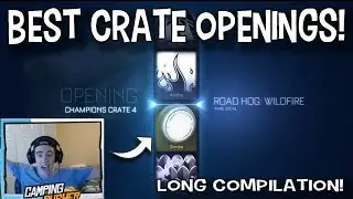 BEST CRATE OPENINGS IN ROCKET LEAGUE! (COMPILATION)