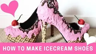 Creating Ice cream shoes!