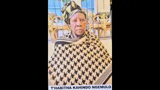 MEMORIAL SERVICE FOR   T'HABITHA  KAHINDO  NGEMULO