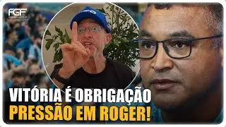 VIT&Oacute;RIA &Eacute; OBRIGA&Ccedil;&Atilde;O. PRESS&Atilde;O EM ROGER!