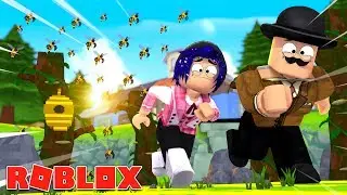 CALLUM AND CHELSEA GET NEW JOBS! Roblox Callum and Chelsea become bee keepers!