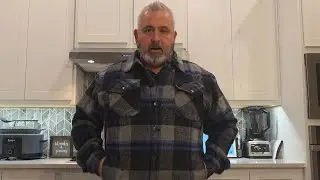 REVIEW - Men's Flannel Shirt - Big and Tall Plaid Shirt Jacket