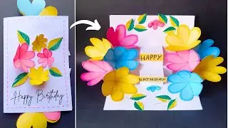 Birthday Card for Best Friend | Handmade Card Ideas | DIY Paper Crafts | Card Making Ideas | 
