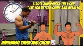 6 Do's and Don'ts That Will Speed up your GYM RESULTS