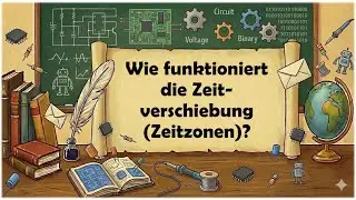 Wie funktioniert die Zeitverschiebung (Zeitzonen)