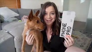 a scrappy unboxing of the CMF Phone 2 Pro & buds with my dog