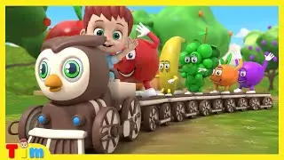 Fruit Fun | Apple, Banana & Mango | Nursery Rhymes & Kids Songs | Tim Time