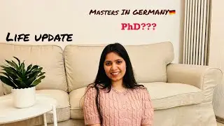 Studying in Germany: My Journey from India to Master's & PhD | Life Update | Abi Says Hi!
