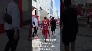 Hamilton solo 13&deg;: frustrazione in Ferrari 😬🏎️ #F1 #SaudiGP #Hamilton