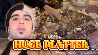Great dinner imitation in ZVR restaurant | tikka platter #adilmotivationalspeakervlogs #adilmsvlogs