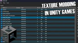 How to EASILY replace any texture in the Unity game