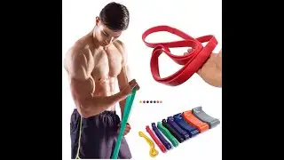 Sports Trainer Loop Resistance Band Review | TPE Exercise Band for Shoulder, Back