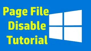 how to disable page file in windows 7 10 11