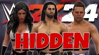 WWE 2K24 More Hidden Caws + WORKING Mid Card Championship!