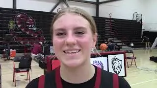 Shae Talleur of JSerra Girls Basketball on Defense, So Cal Holiday Prep Classic Premier Division Win