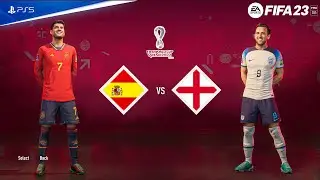 FIFA 23 - Spain vs England - Qatar 2022 Final | PS5™ [4K60]