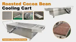 Cocoa Bean Cooling Cart Machine|Cocoa Bean Cooler Cart|Roaster Cocoa Bean Roasting Machine