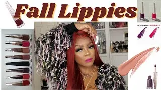 Fall Lip Colours 2020 ft. Fenty Lip Stunnas | Cola's Destynee