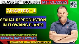 L-2 CLASS 12 BIOLOGY CHAPTER 1, CBSE BOARD | SEXUAL REPRODUCTION IN FLOWRING PLANTS | EX 2025-26