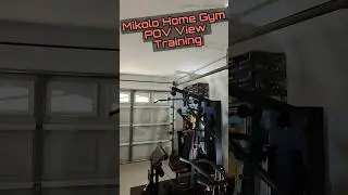 Train With Me: Mikolo Home Gym 150LBS Weight Stack - [POV Experience]
