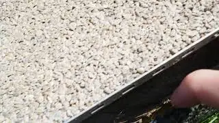 Kamienny dywan po 3 latach eksploatacji - taras