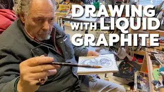 Drawing is the Backbone of My Art | Dick Crispo | Liquid Graphite Drawing